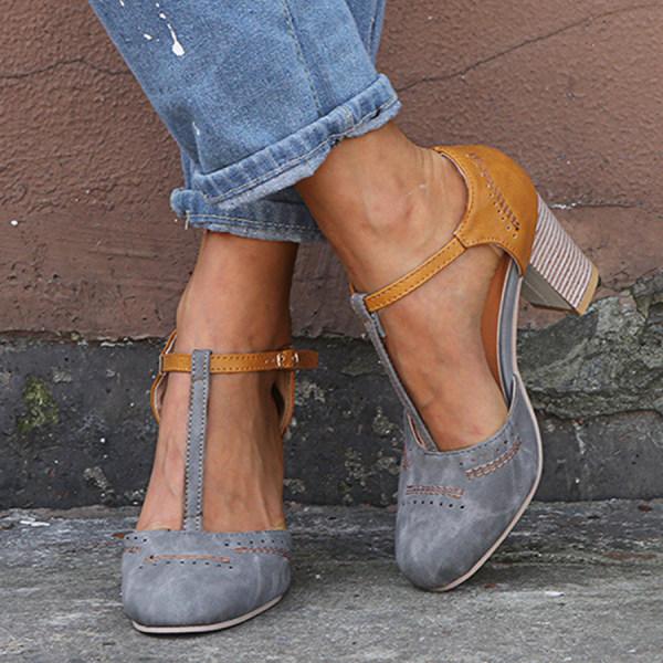 Marcella | Timeless Block-Heel Mary Janes