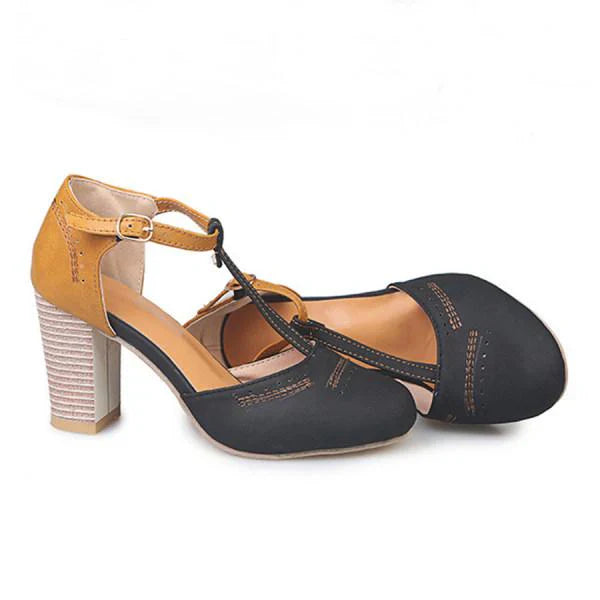 Marcella | Timeless Block-Heel Mary Janes