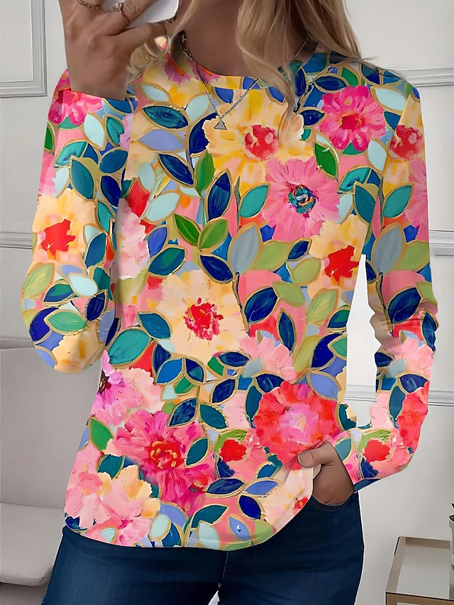 Gwyneth | Artful Long-Sleeve Tunic