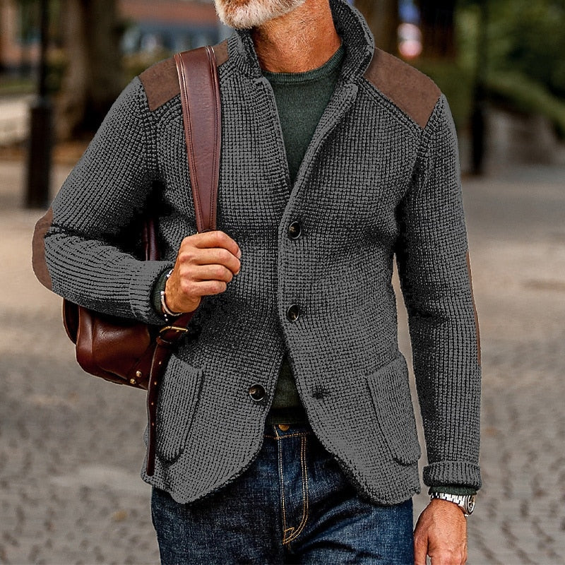 Archer | Textured Knit Cardigan