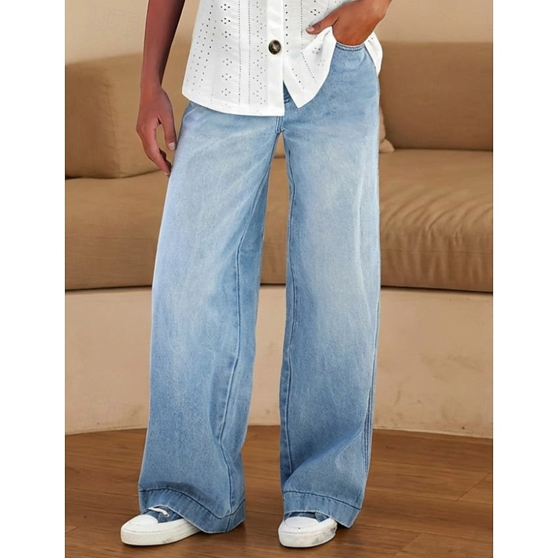 Elowen | Relaxed Wide-Leg Jeans