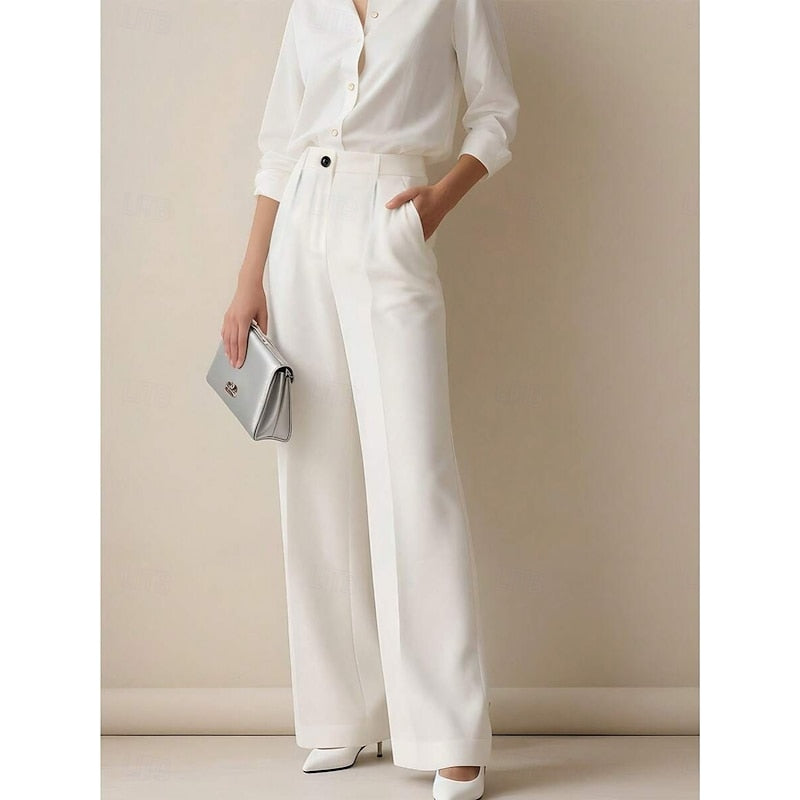 Odette | High-Waist Tailored Trousers