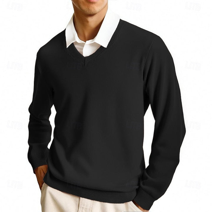 Clayton | Classic V-Neck Jumper