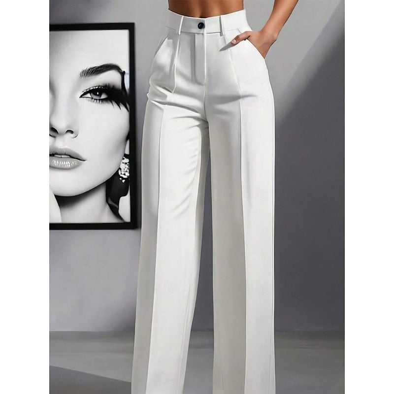 Odette | High-Waist Tailored Trousers