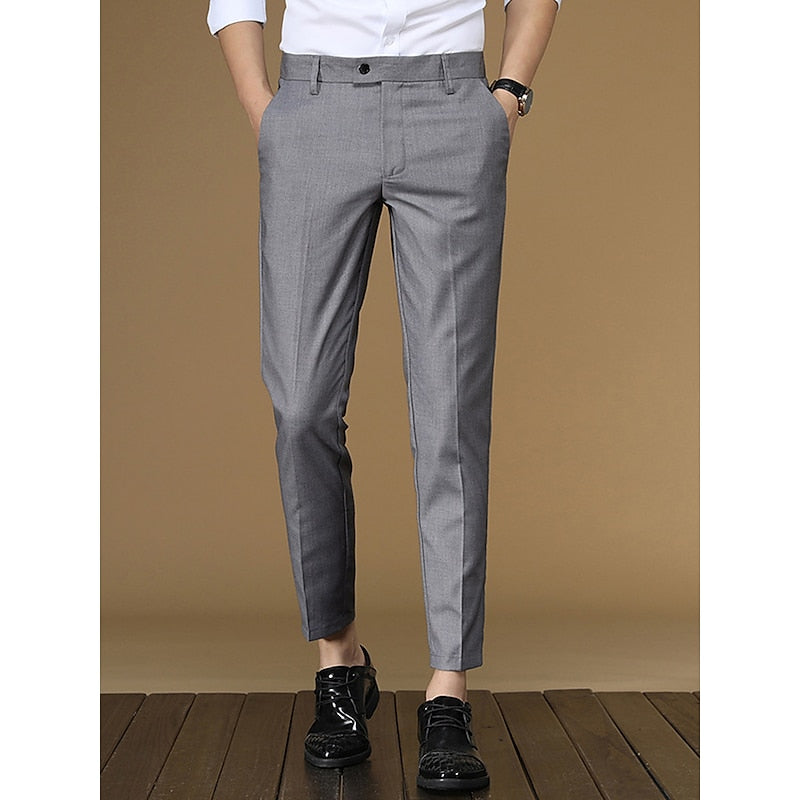 Cedric | Tailored Tapered Dress Trousers