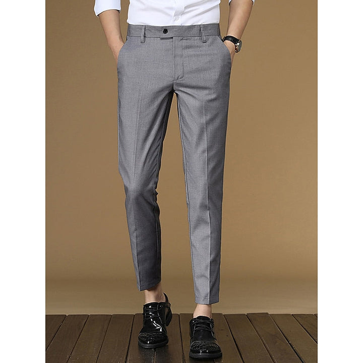 Cedric | Tailored Tapered Dress Trousers
