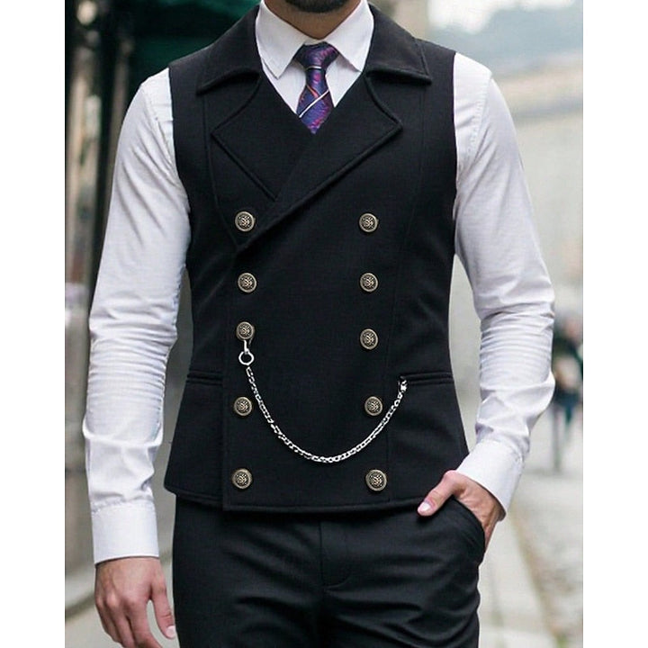 Edmund | Double-Breasted Tailored Waistcoat