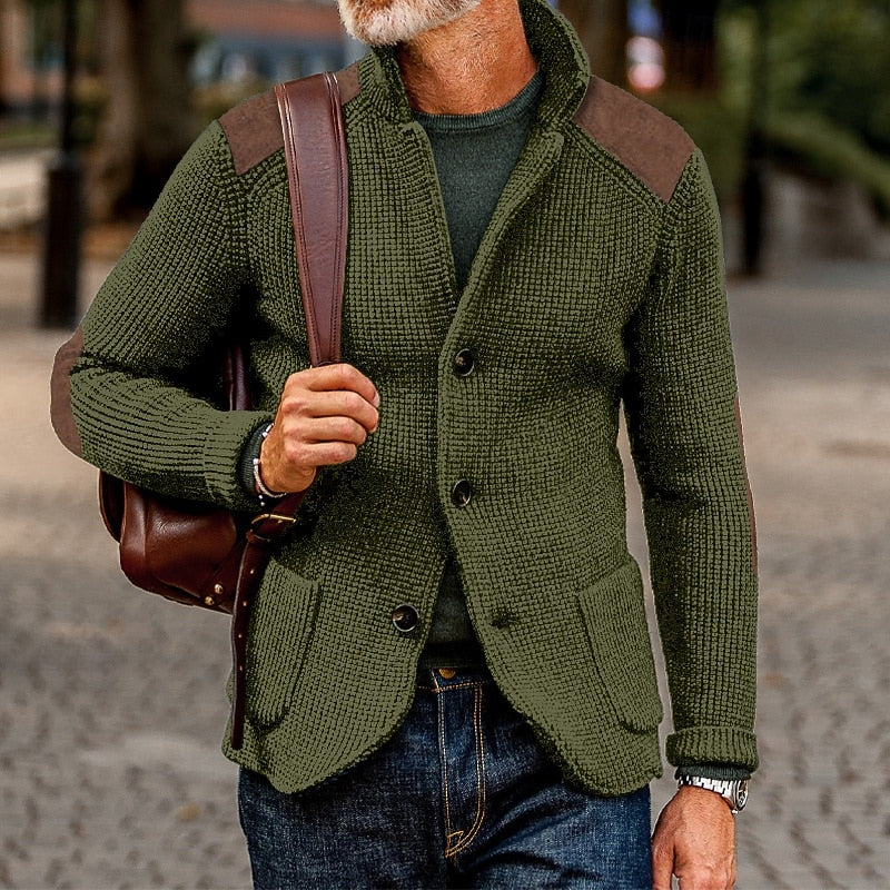 Archer | Textured Knit Cardigan