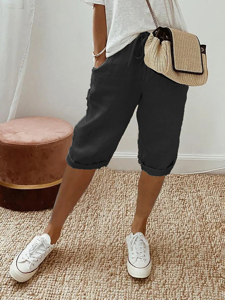 Elise | Relaxed Knee-Length Shorts