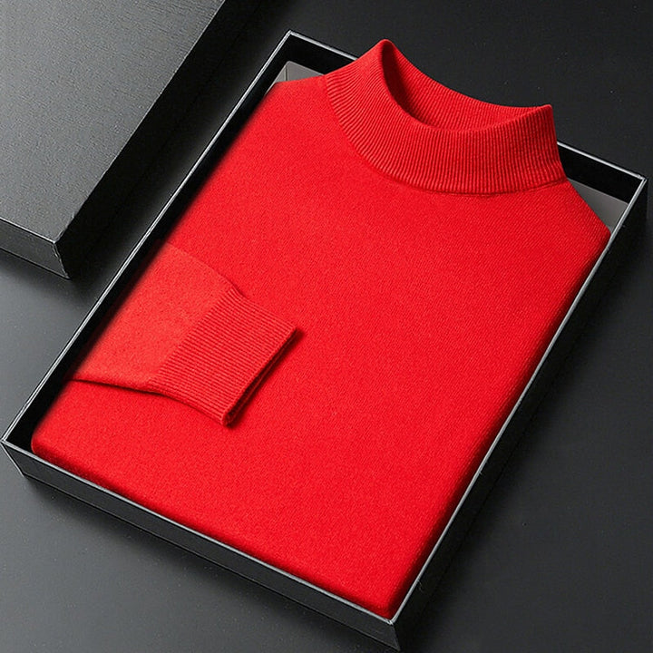 Winston | Refined Mock Neck Jumper