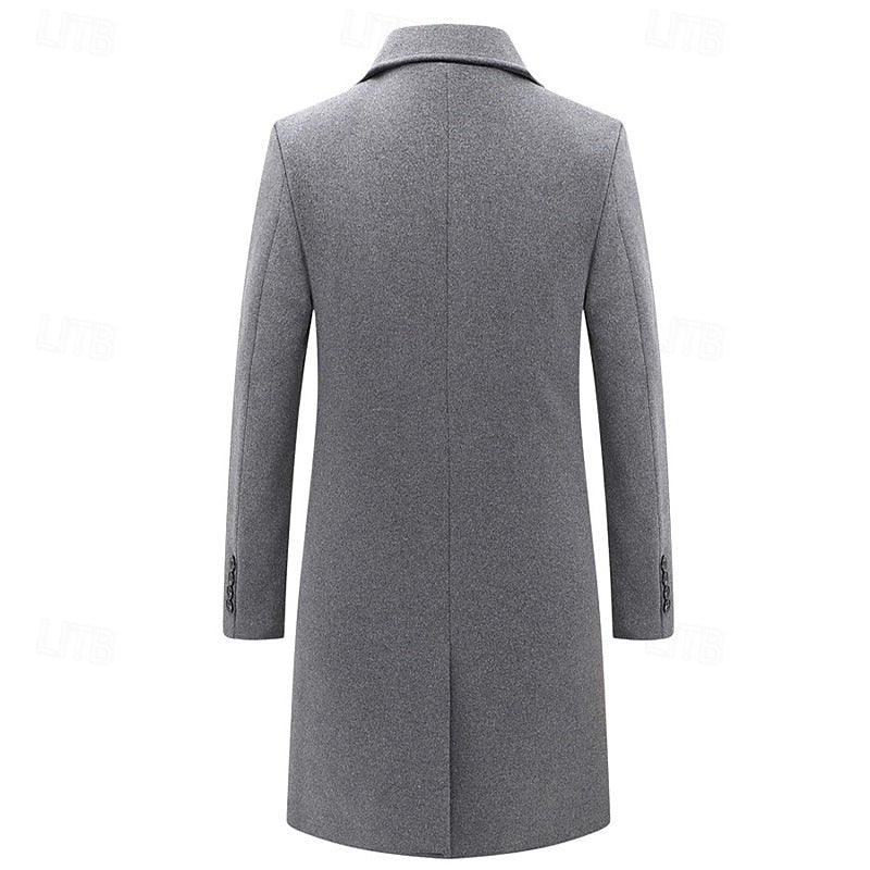 Malcolm | Refined Double-Breasted Overcoat