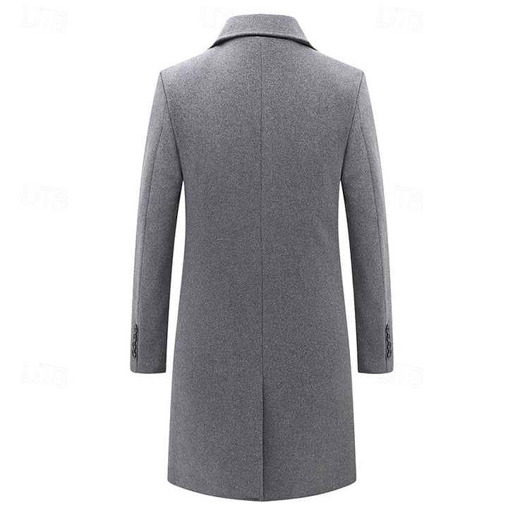 Malcolm | Refined Double-Breasted Overcoat