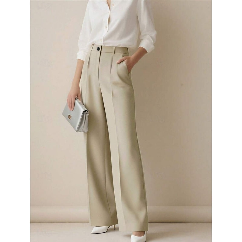 Odette | High-Waist Tailored Trousers
