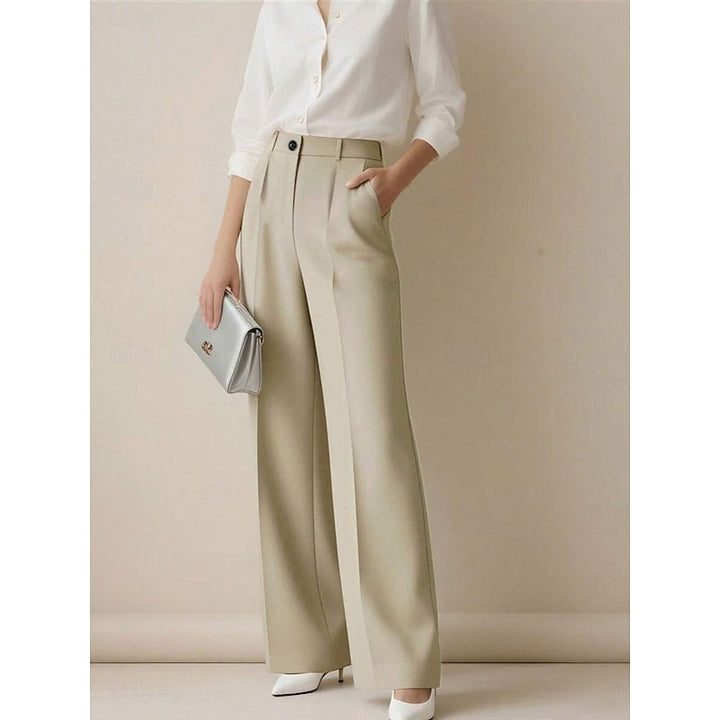 Odette | High-Waist Tailored Trousers