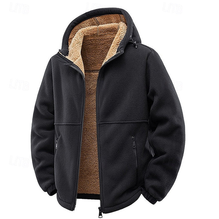 Tobias | Cozy Hooded Full-Zip Jacket