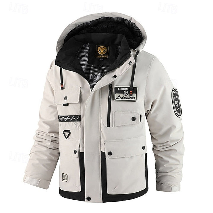Xavier | All-Weather Hooded Utility Jacket
