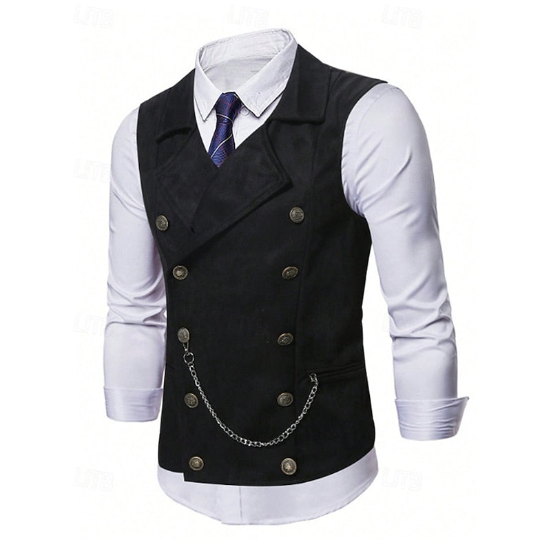 Edmund | Double-Breasted Tailored Waistcoat