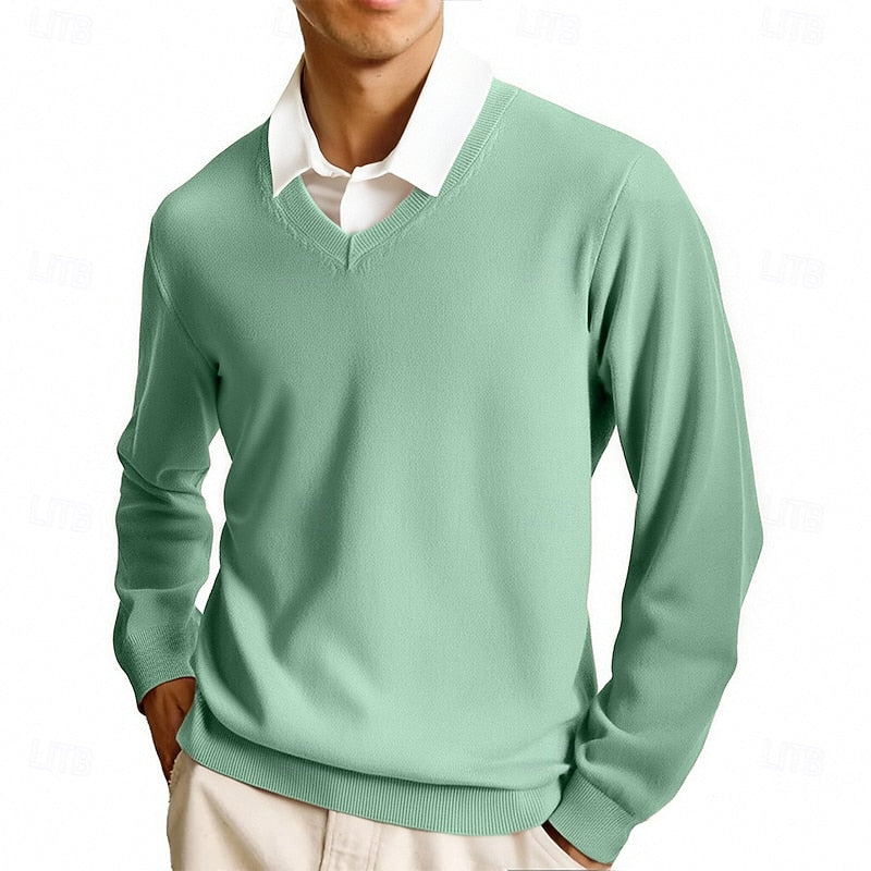 Clayton | Classic V-Neck Jumper