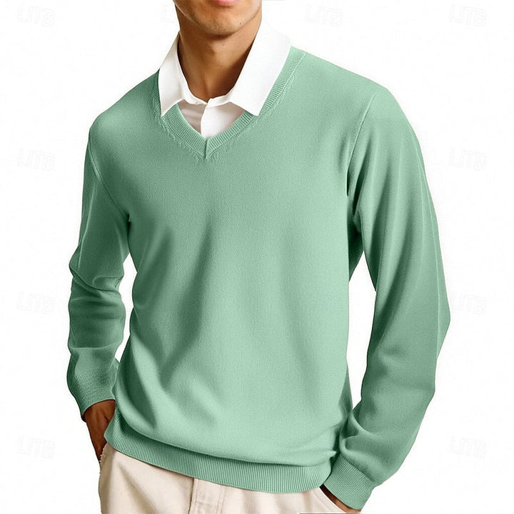 Clayton | Classic V-Neck Jumper