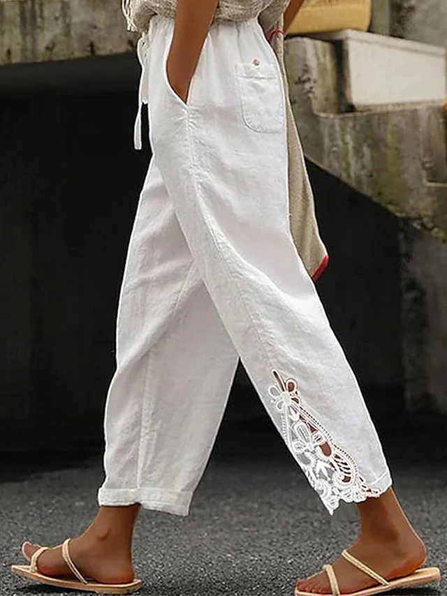 Rosalyn | Relaxed Cropped Trousers