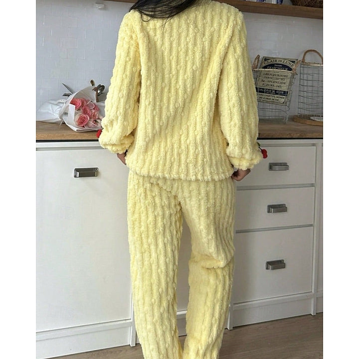 Maribel | Cozy Cherry Two-Piece Set