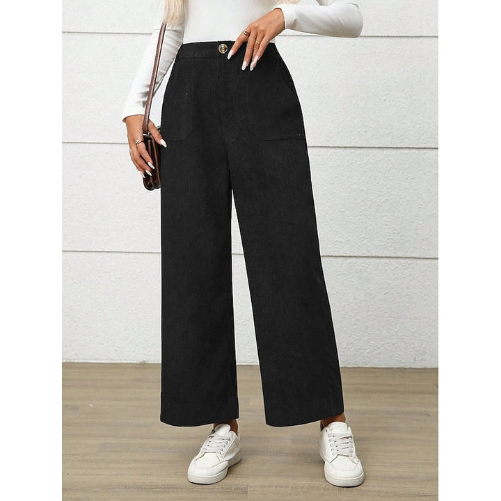 Simone | Wide-Leg High-Waist Trousers
