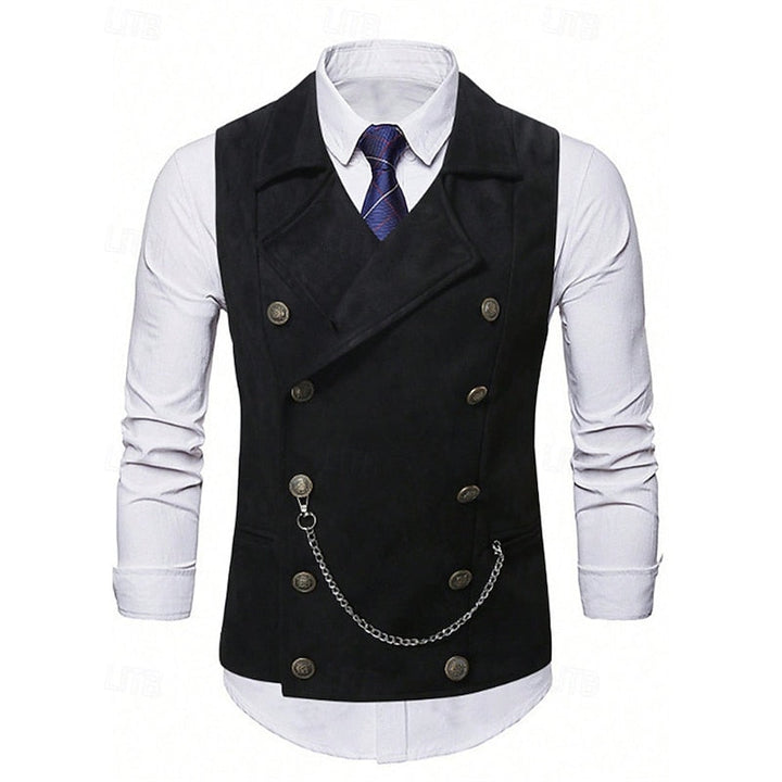 Edmund | Double-Breasted Tailored Waistcoat
