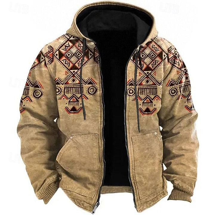 Holden | Heritage Patterned Hooded Jacket