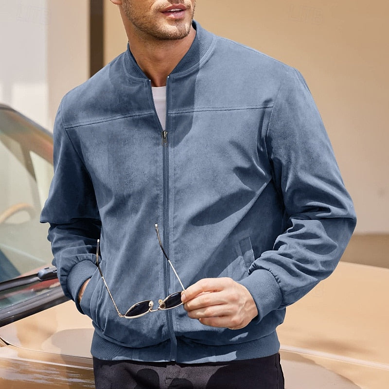 Lincoln | Stand-Collar Zip Jacket