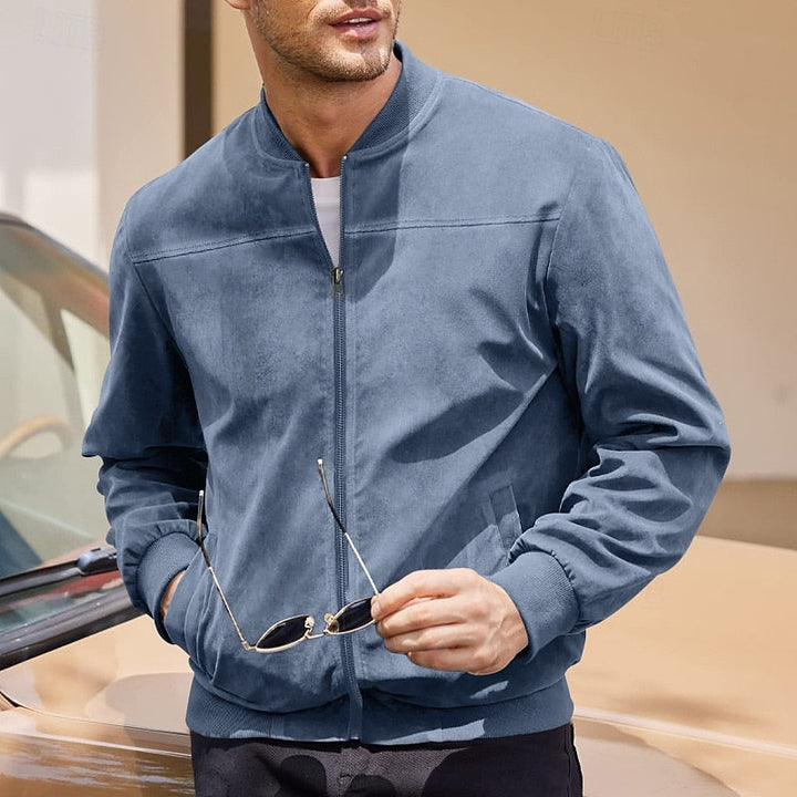 Lincoln | Stand-Collar Zip Jacket