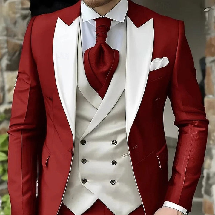 Miles | Tailored Peak-Lapel Three-Piece Set