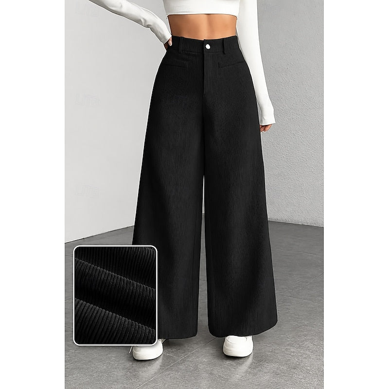 Coralie | Wide-Leg Tailored Trousers