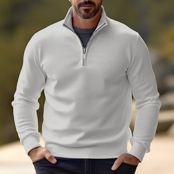 Quentin | Refined Half-Zip Pullover