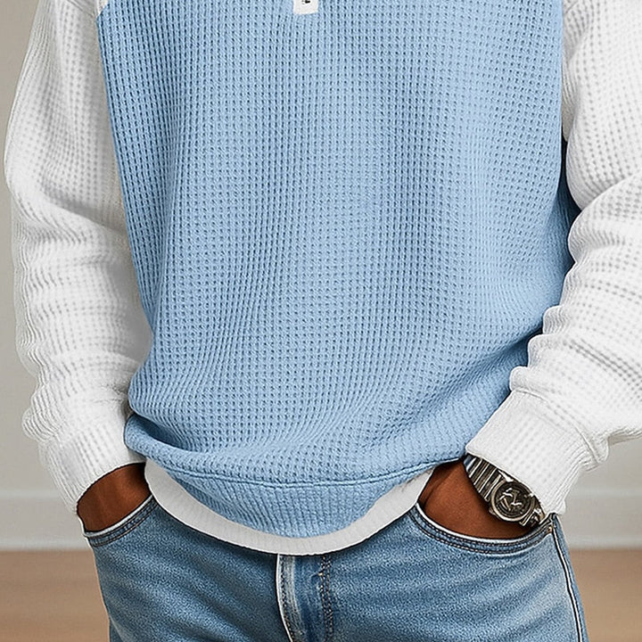 Lincoln | Textured Quarter-Zip Pullover