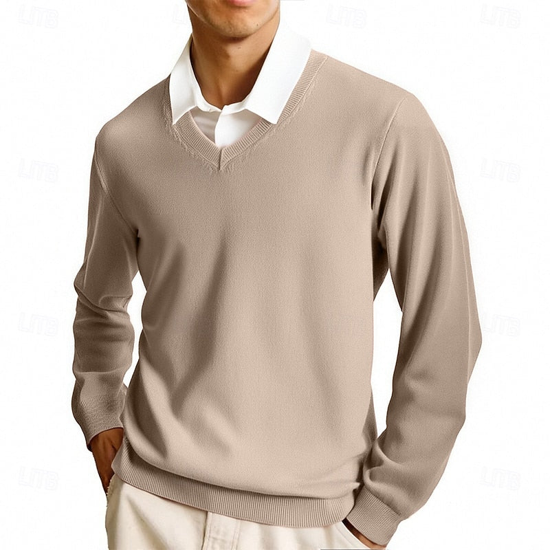 Clayton | Classic V-Neck Jumper