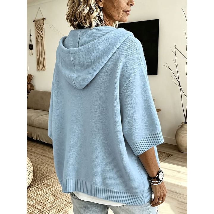 Brooklyn | Relaxed Hooded Knit Jumper