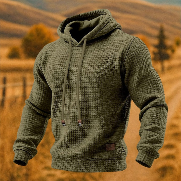Beckett | Textured Pullover Hoodie