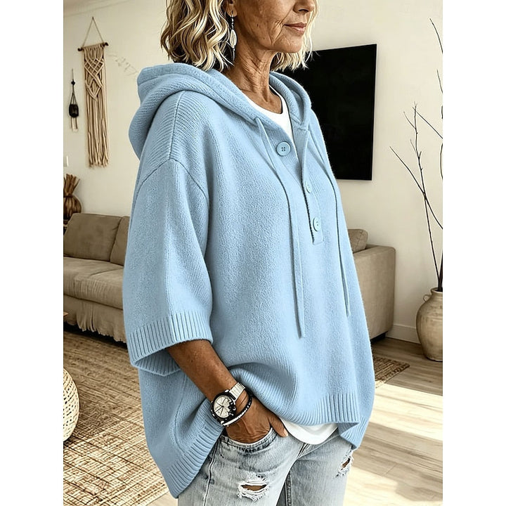 Brooklyn | Relaxed Hooded Knit Jumper