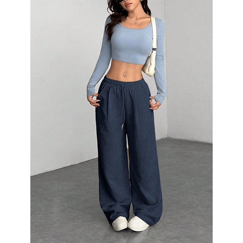 Georgina | Relaxed Wide-Leg Trousers