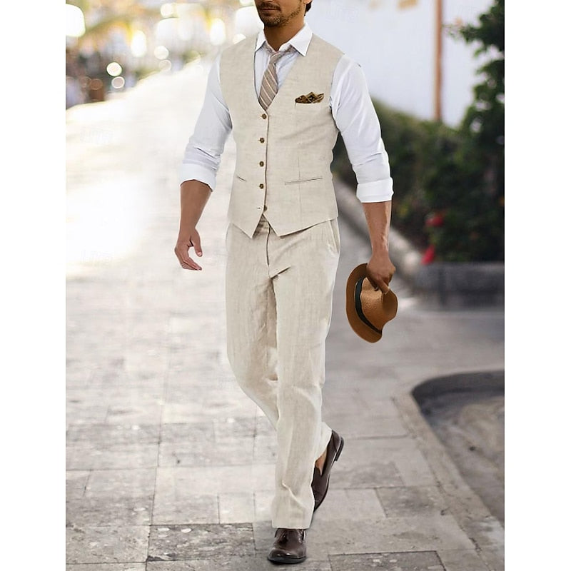 Silas | Tailored Summer Two-Piece Set