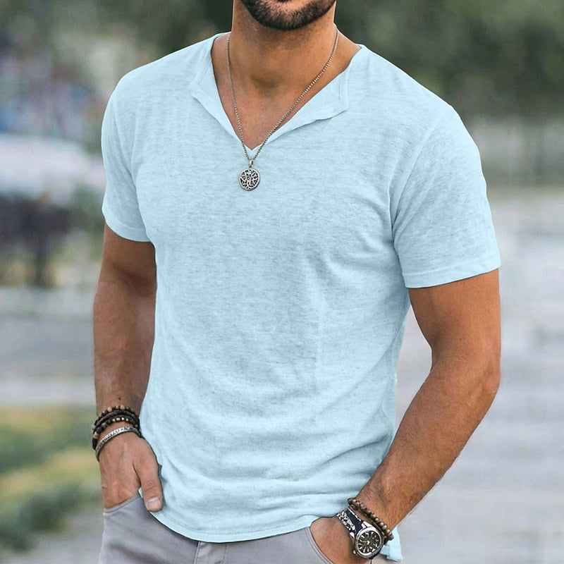 Dean | Relaxed V-Neck T-Shirt