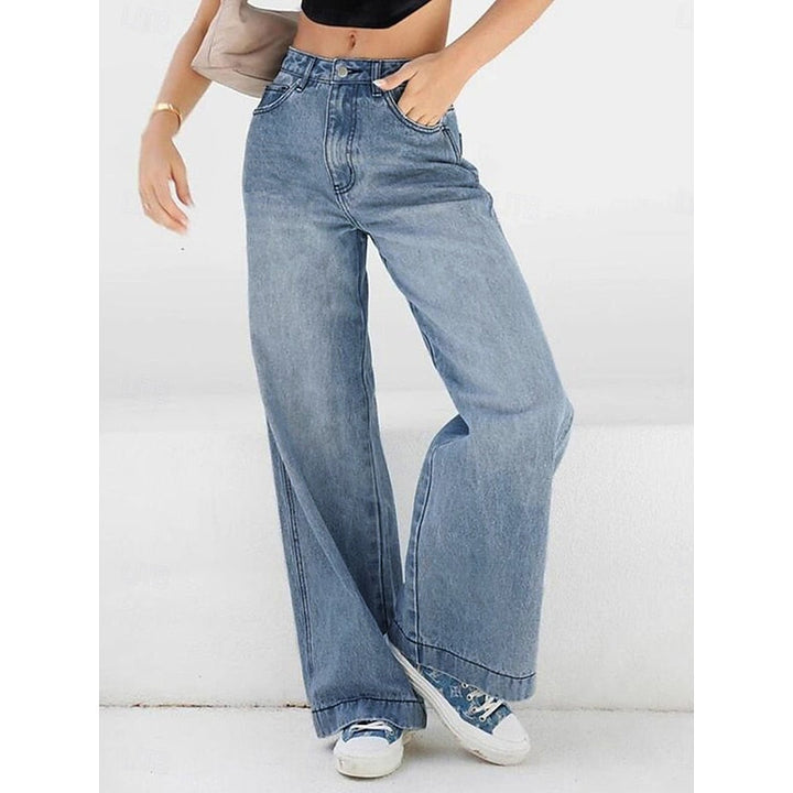 Elowen | Relaxed Wide-Leg Jeans
