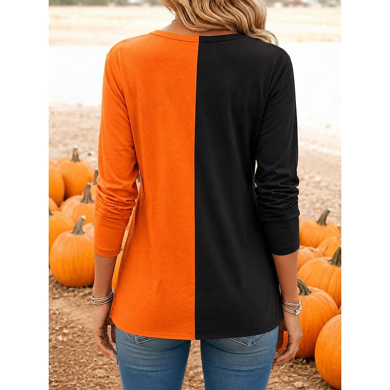 Fallon | Halloween Long-Sleeve Top