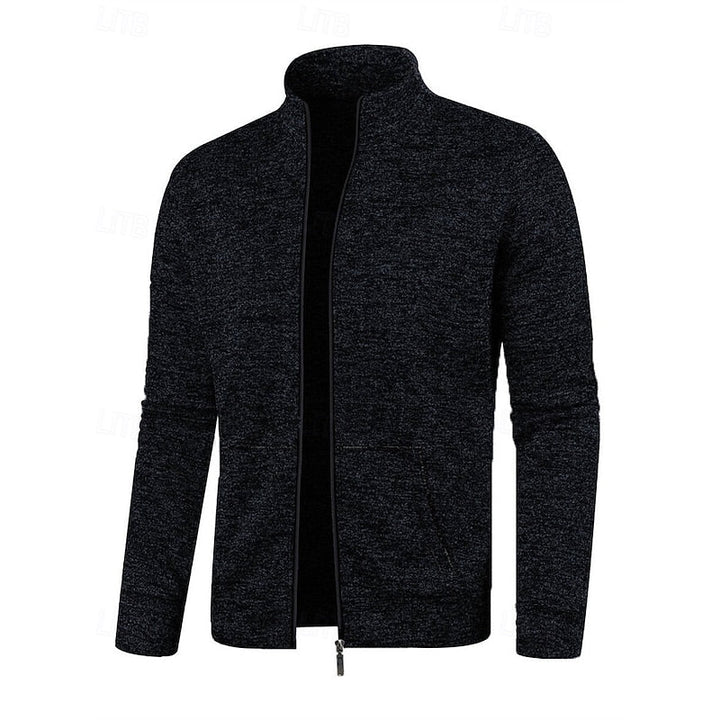 Caleb | Full-Zip Stand Collar Jacket