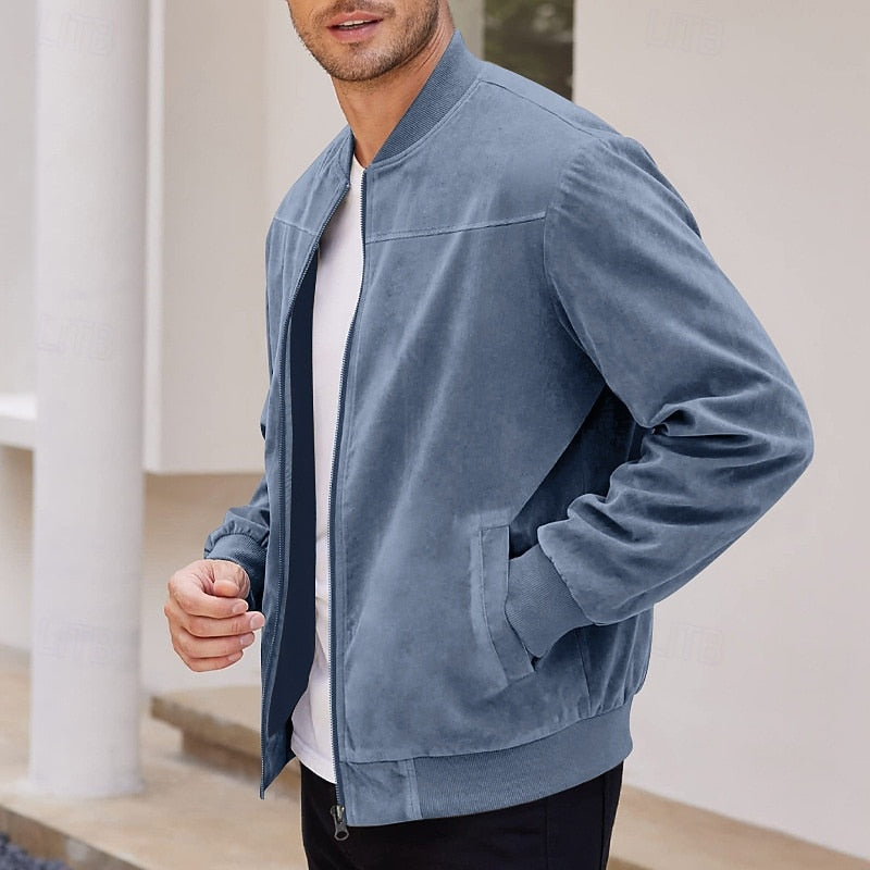 Lincoln | Stand-Collar Zip Jacket