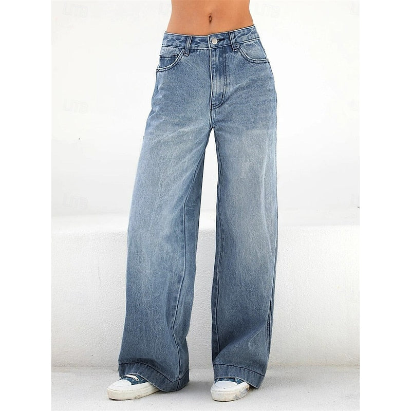 Elowen | Relaxed Wide-Leg Jeans