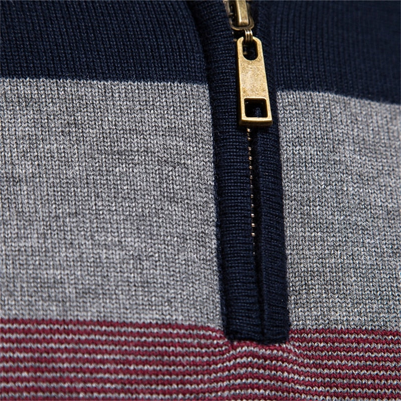 Gerald | Quarter-Zip Knit Jumper