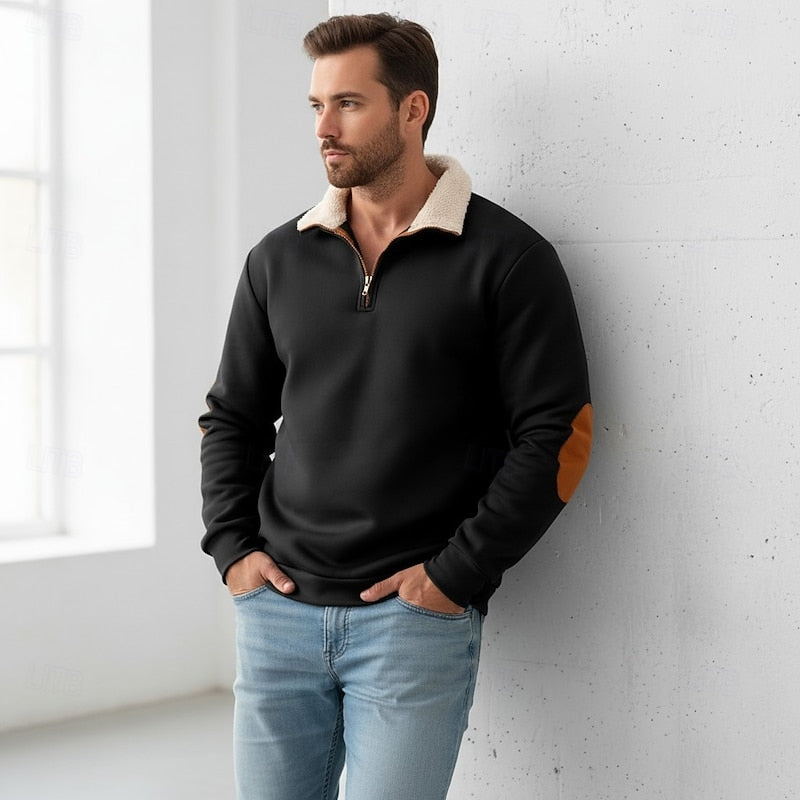 Sawyer | Standing Collar Half-Zip Pullover