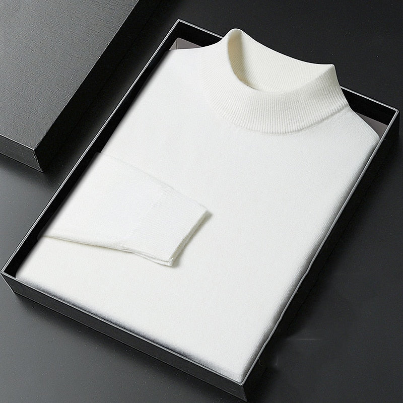 Winston | Refined Mock Neck Jumper