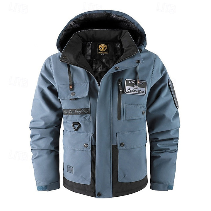 Xavier | All-Weather Hooded Utility Jacket